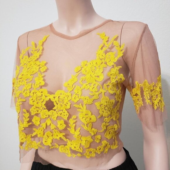 For Love and Lemons  Crop Top - Picture 2 of 4